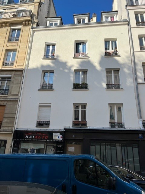 Façade après application de l'enduit thermo-isolant