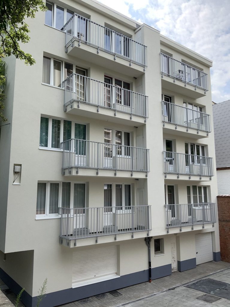 Immeuble isolé par l'extérieur